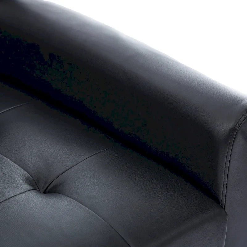 Gestoffeerde loungefauteuil met gecapitonneerde armleuningen