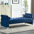 Flared Arm Upholstered Sofa Bed