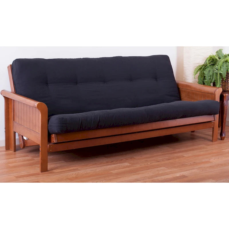 Στρώμα futon queen-size 6 ιντσών από ύφασμα τουίντ