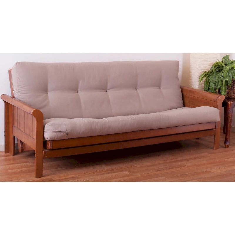 Στρώμα futon queen-size 6 ιντσών από ύφασμα τουίντ