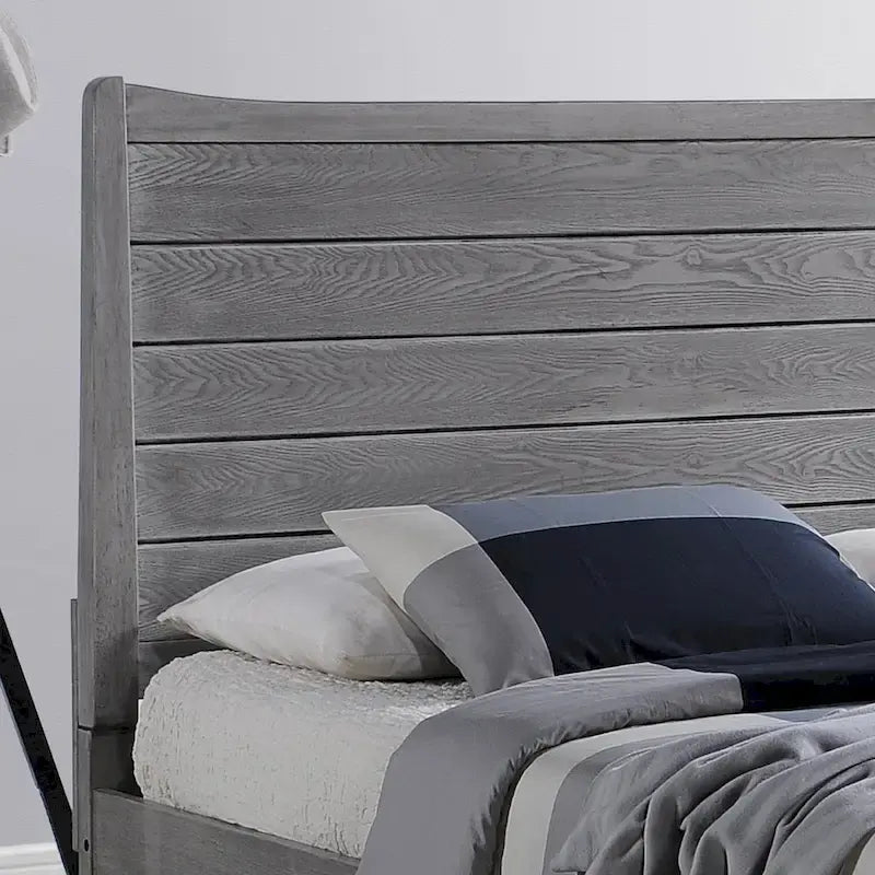 Rustic Queen Platform Bed by