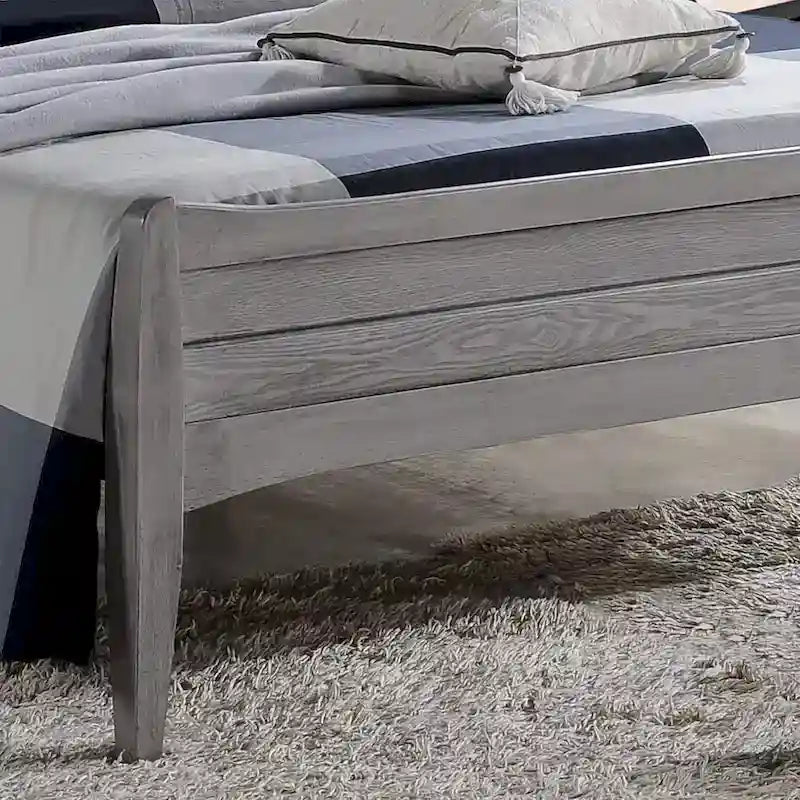 Rustic Queen Platform Bed by