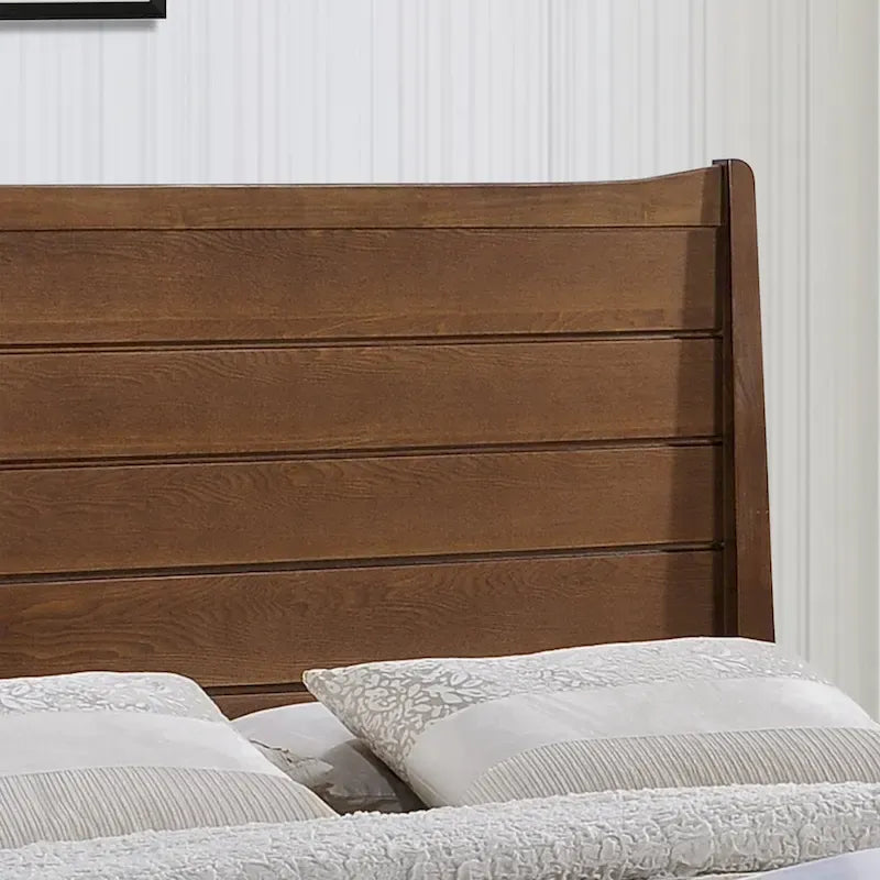 Rustic Queen Platform Bed by