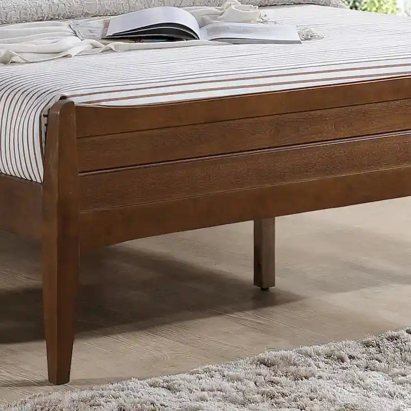 Rustic Queen Platform Bed by
