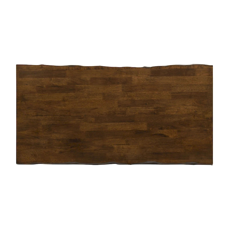 Transitional Walnut 47-inch Solid Wood Coffee Table by