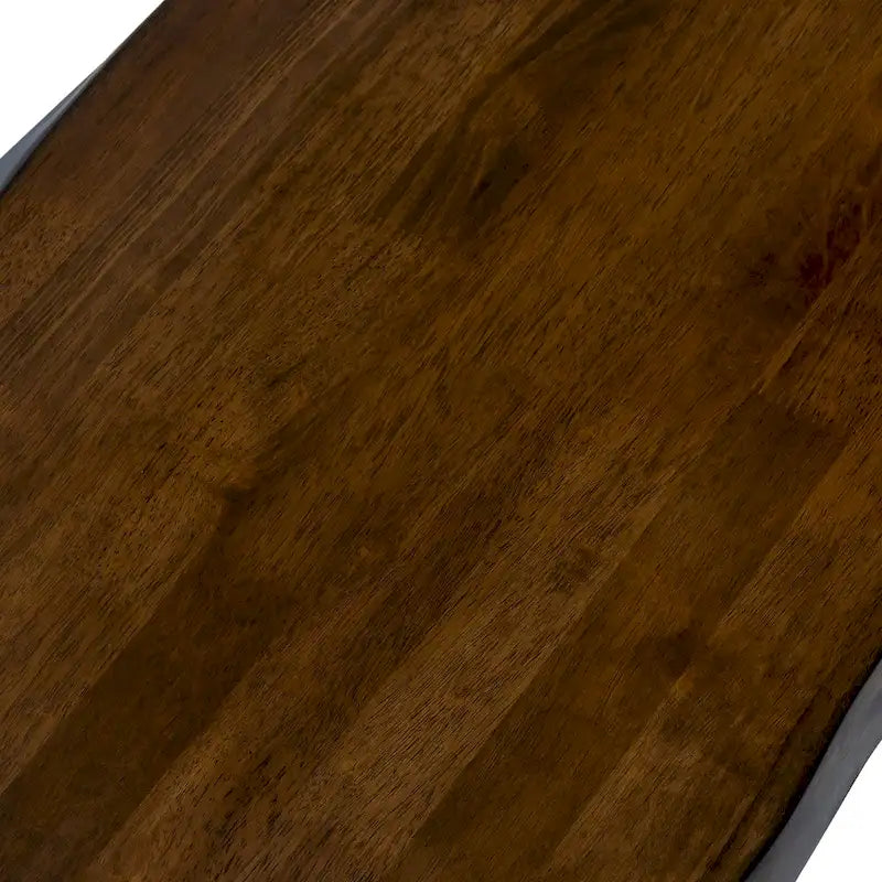 Transitional Walnut 47-inch Solid Wood Coffee Table by
