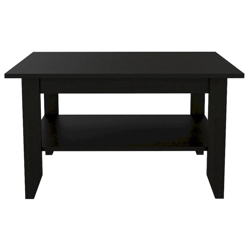 Coffee Table with Open Shelf