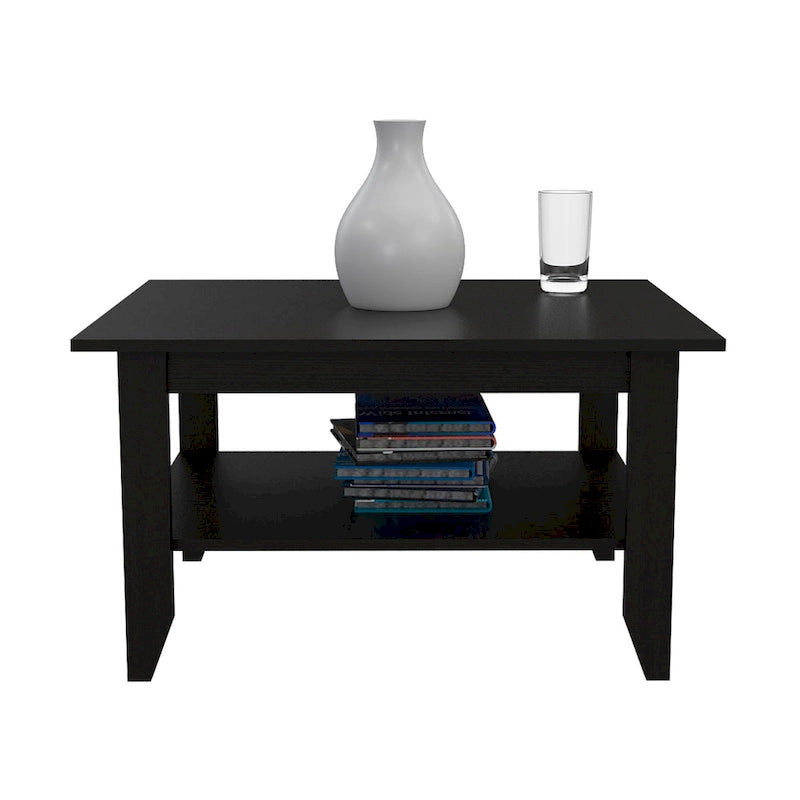 Coffee Table with Open Shelf