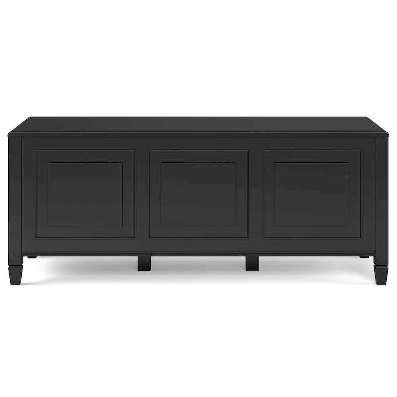 SOLID WOOD 51 inch Wide Traditional Storage Bench Trunk - 51 W x 18 D x 20.75 H