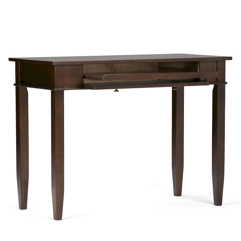 SOLID WOOD Transitional 42 inch Wide Home Office Desk