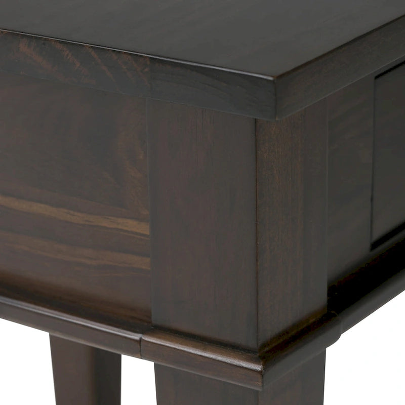 SOLID WOOD Transitional 42 inch Wide Home Office Desk