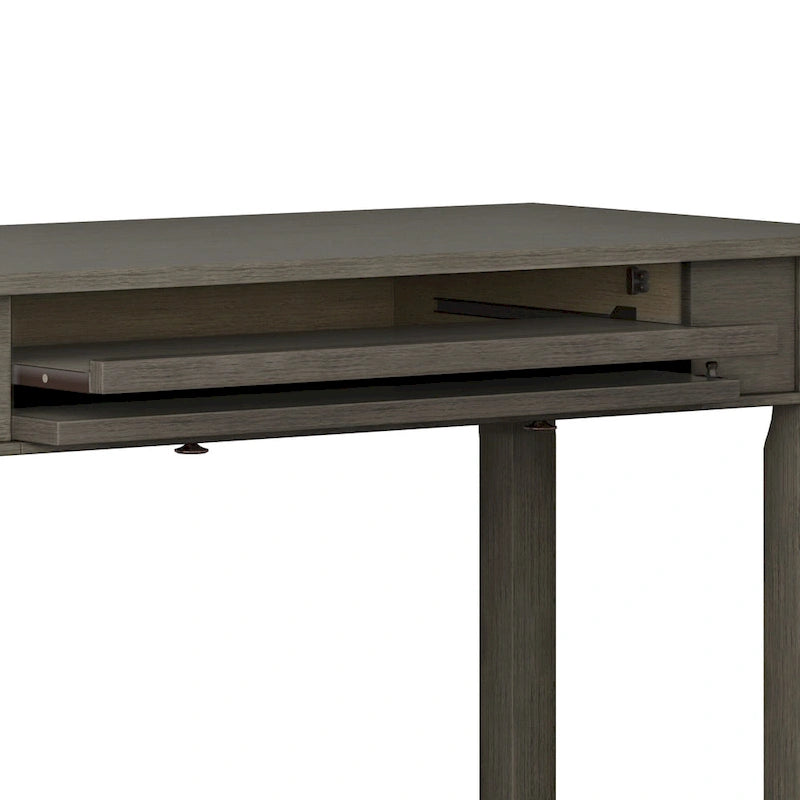 Bureau de bureau à domicile de transition en BOIS MASSIF de 42 pouces de large