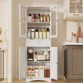 Dispensa alta da cucina, mobile contenitore indipendente, mobile contenitore da bagno con ante