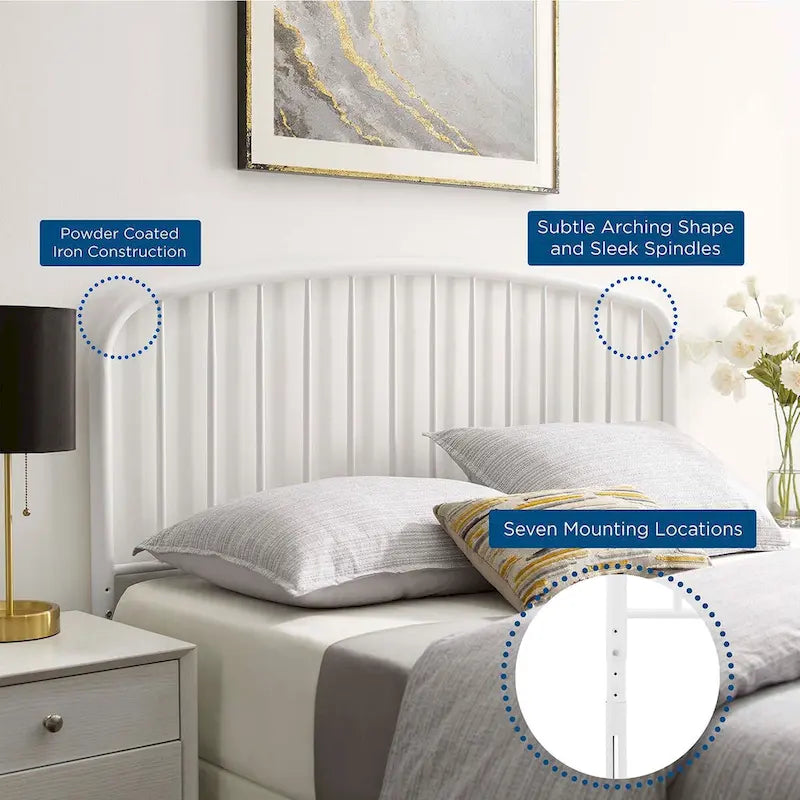 Queen Metal Headboard