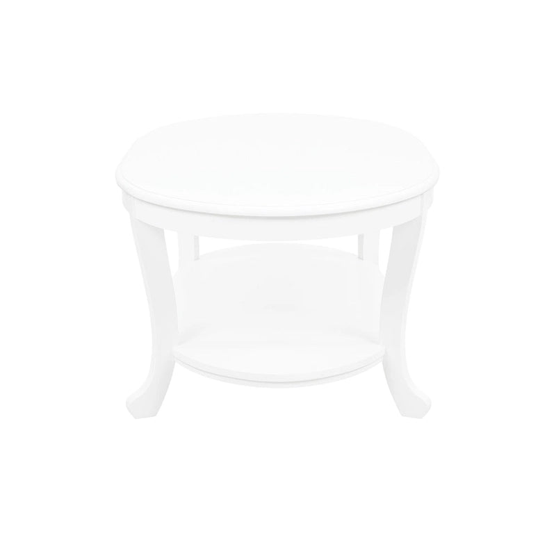 Rusitc White Wood Coffee Table