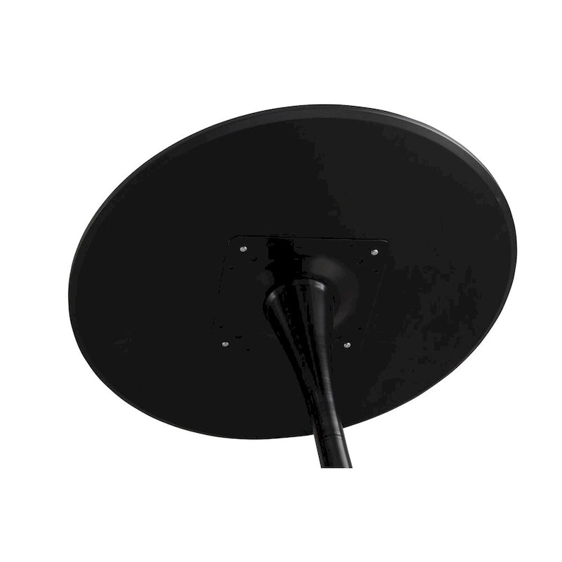 Round Dining table Modern kitchen table 31.5-inch tulip design with pedestal, medieval casual table seating 2 to 4 people